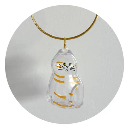 Transparent Dog Hair Storage Container Adorable Pet Keepsake Capsule Pendant with Key Ring for Pet Lovers DIY Memorial Keychain